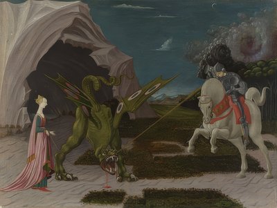 Saint Georges et le dragon - Paolo Uccello
