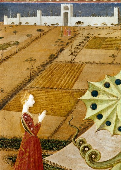 Saint Georges et le Dragon (détail) - Paolo Uccello