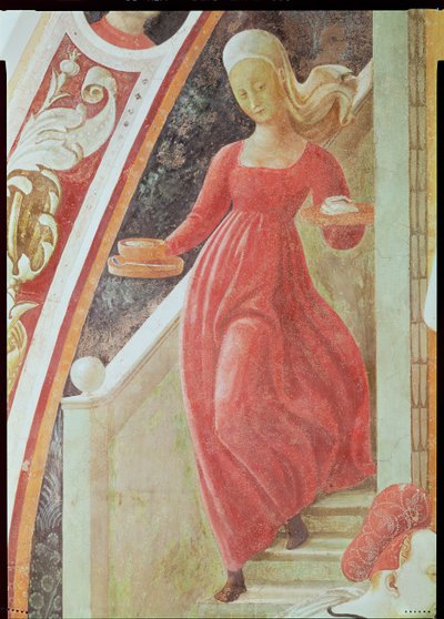 La Naissance de la Vierge (détail) - Paolo Uccello