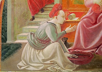 La Naissance de la Vierge (détail) - Paolo Uccello