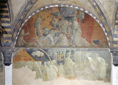 Le Déluge et la Récession des Eaux (partie supérieure) Le Sacrifice et l