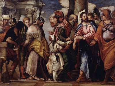 Le Christ et la femme adultère - Paolo Veronese