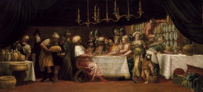 Judith festoyée par Holopherne - Paolo Veronese
