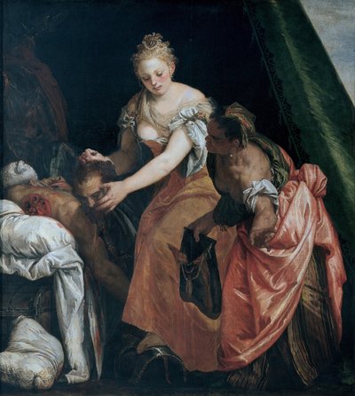 Judith avec la tête d