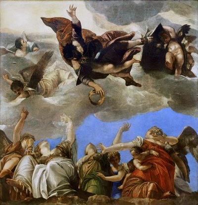 Saint Marc récompensant les vertus théologiques - Paolo Veronese