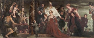 La Madone de la famille Cuccina - Paolo Veronese