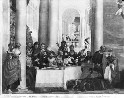 Le Repas chez Simon le Pharisien, détail du côté gauche, 1570 (détail) - Paolo Veronese
