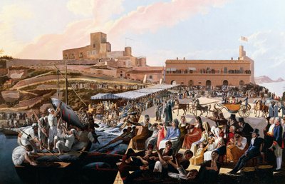 Le massacre du thon à Cap Passero en présence de la famille royale - Paolo de Albertis