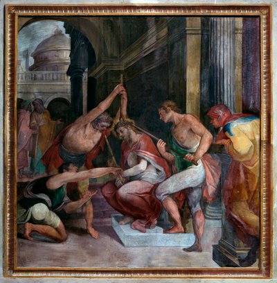 Passion du Christ, Jésus est couronné d