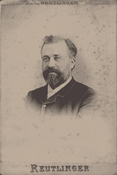 Portrait du compositeur Henri Maréchal - Paris . Photo studio Reutlinger