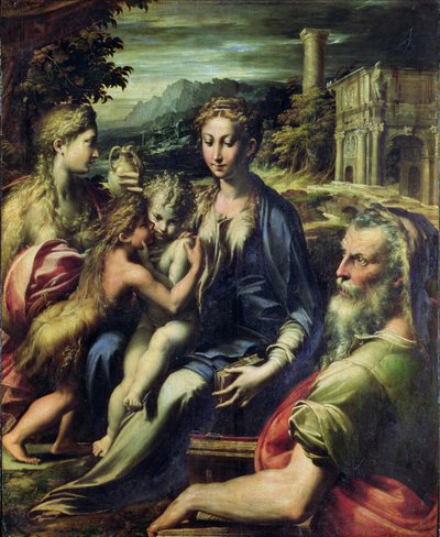 Madone avec Saint Zacharie, vers 1527-30 - Parmigianino