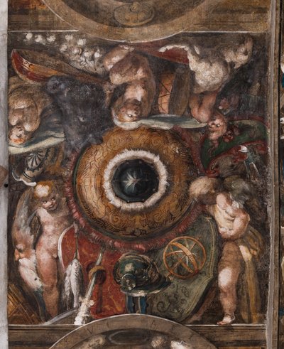 Putti (détail), vers 1523 - Parmigianino