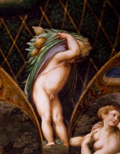 Putto, du Mythe de Diane et Actéon - Parmigianino