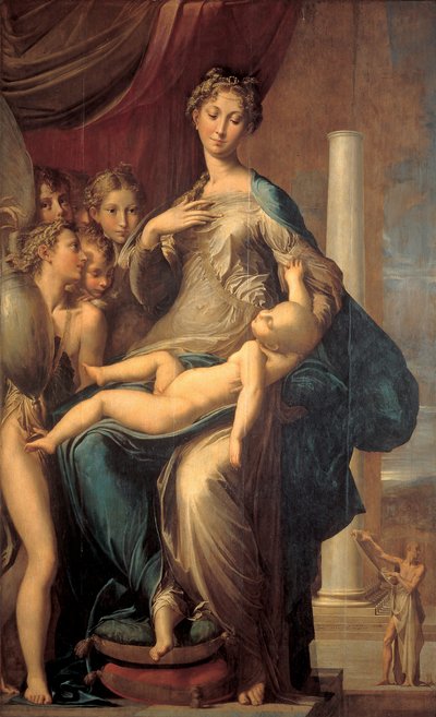 Madonna au long cou, peinture de Girolamo Fra Mazzola dit PARMIGIANINO - Parmigianino