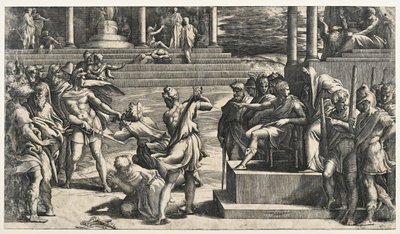 Martyr de Saint Pierre et Saint Paul - Parmigianino