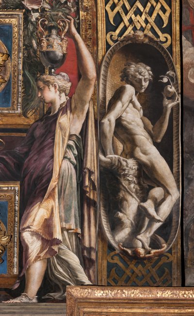 Les trois vierges sages et les trois vierges folles - Parmigianino