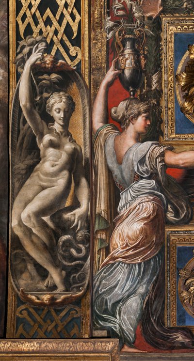 Les trois vierges sages et les trois vierges folles (détail) - Parmigianino