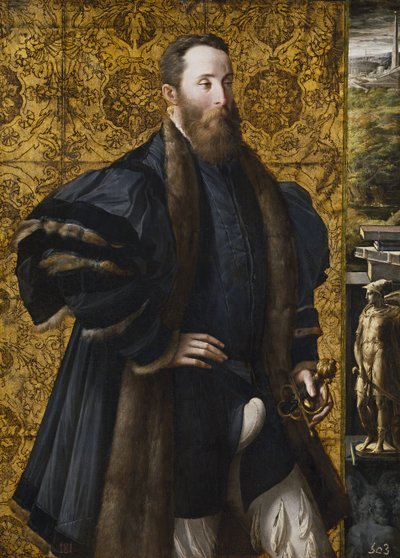 Portrait de Pier Maria Rossi di San Secondo - Parmigianino