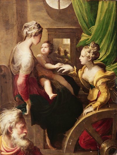 Le Mariage mystique de Sainte Catherine - Parmigianino