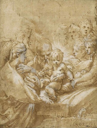 La circoncision, première moitié du XVIe siècle - Parmigianino