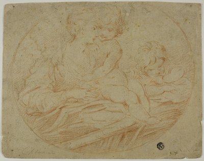 Femme et deux enfants - Parmigianino