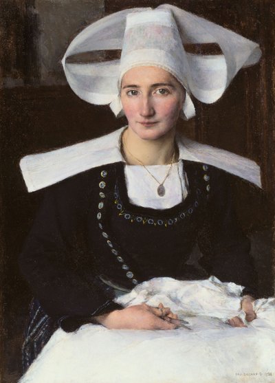 Femme de Bretagne - Pascal Adolphe Jean Dagnan Bouveret