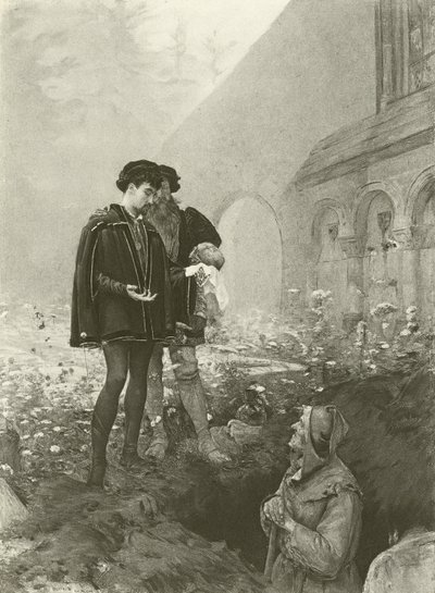 Hamlet et le fossoyeur - Pascal Adolphe Jean Dagnan Bouveret