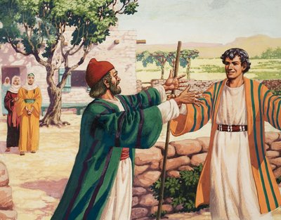 Scène biblique - Pat (1907-95) Nicolle