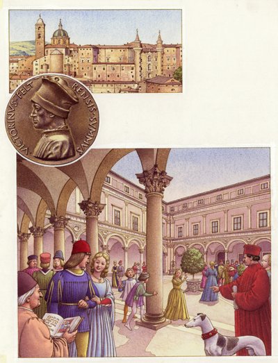 Cour du palais ducal d