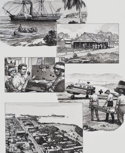Darwin, Australie - Pat (1907-95) Nicolle