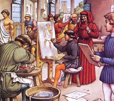 Lorenzo de Medici visitant l