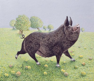 Feeling Great (acrylique sur calicot) - Pat Scott