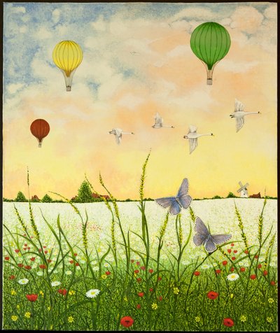 High Flyers, 2011 (acrylique sur calicot) - Pat Scott