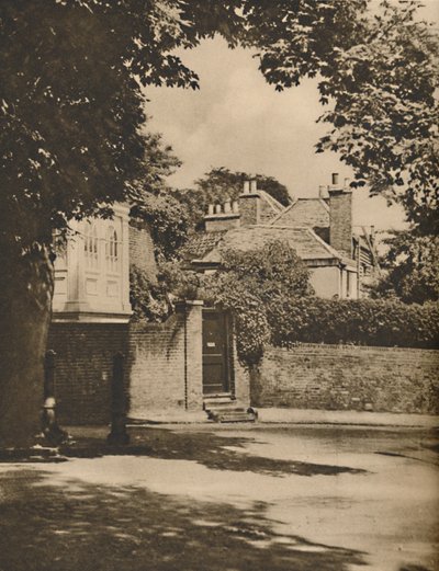 Lumière et ombre sur une route sinueuse de Highgate, vers 1935 - Paterson