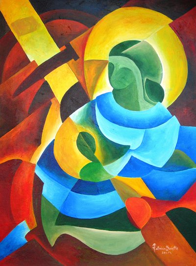 Madone et enfant de la croix, 2011 - Patricia Brintle