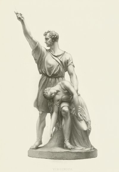 Virginius et sa fille - Patrick MacDowell