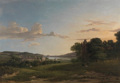 Vue de Cessford et du village de Caverton, Roxboroughshire au loin - Patrick Nasmyth