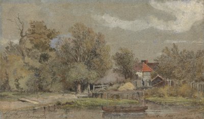 Champs de Battersea, peint pour Charles Matthews, Esq. - Patrick Nasmyth