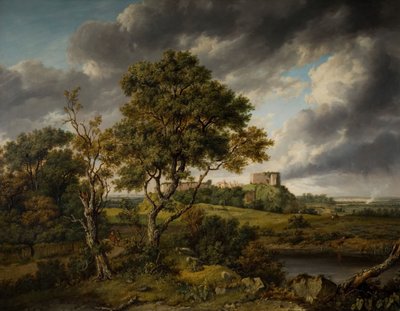 Château de Carisbrooke, Île de Wight, 1831 - Patrick Nasmyth