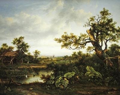 Paysage boisé - Patrick Nasmyth
