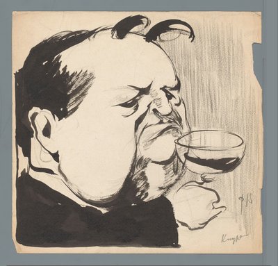 Abraham Kuyper - Patricq Kroon (signed by artist)