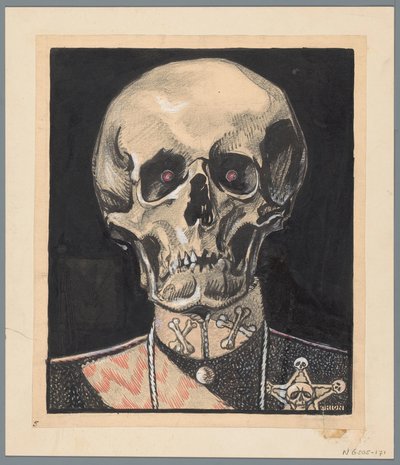 La mort comme pacificateur - Patricq Kroon (signed by artist)