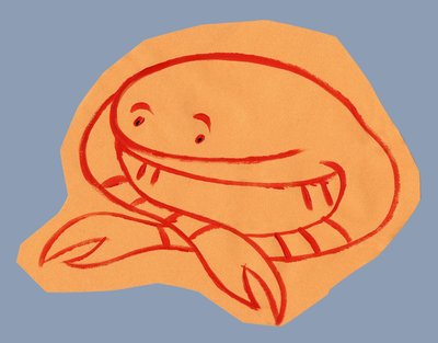 Horoscope : le signe du cancer. Illustration de P. La Porta - Patrizia La Porta