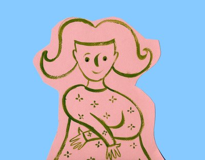 Horoscope : le signe de la Vierge. Illustration de P. La Porta - Patrizia La Porta