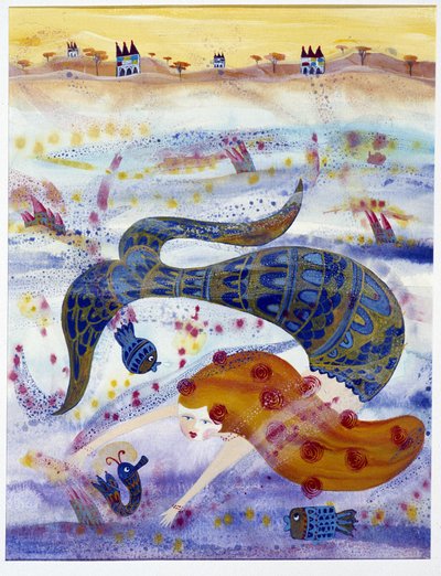Sirène - illustration par Patrizia La Porta - Patrizia La Porta
