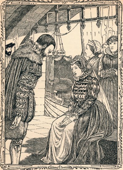 Élisabeth à la porte des traîtres, 1902 - Patten Wilson