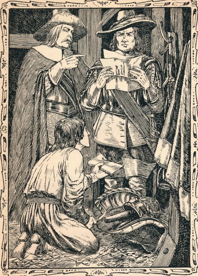 Découverte de la correspondance de Charles Ier, 1902 - Patten Wilson