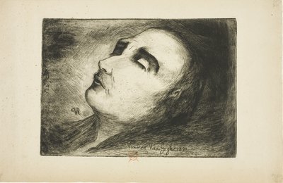 Vincent van Gogh sur son lit de mort - Paul (1828 1909) Gachet