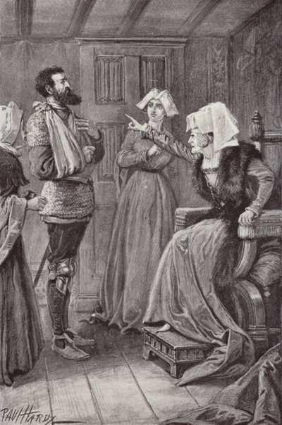 Illustration pour The Cloister and The Hearth de Charles Reade - Paul (after) Hardy