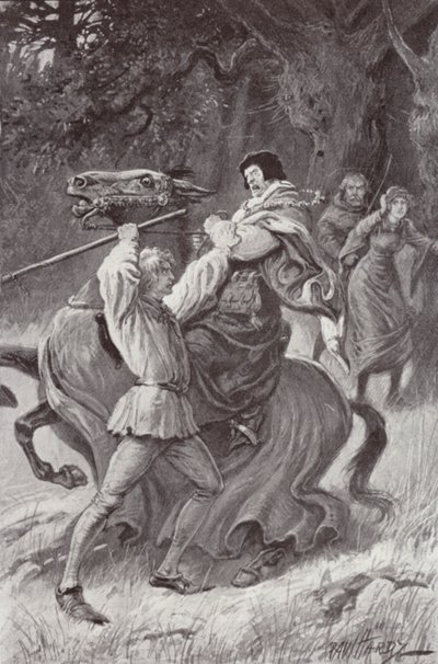 Illustration pour The Cloister and The Hearth de Charles Reade - Paul (after) Hardy